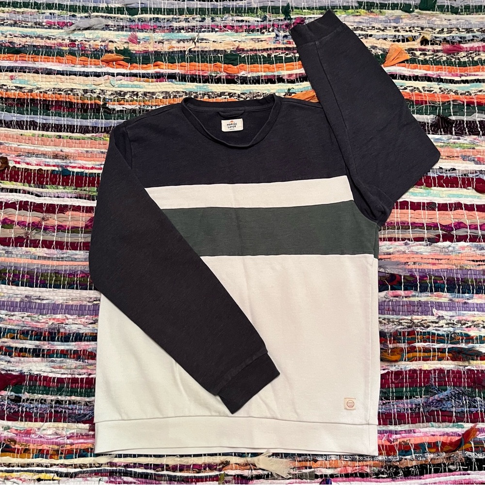 Marine Layer Colorblock Sweatshirt